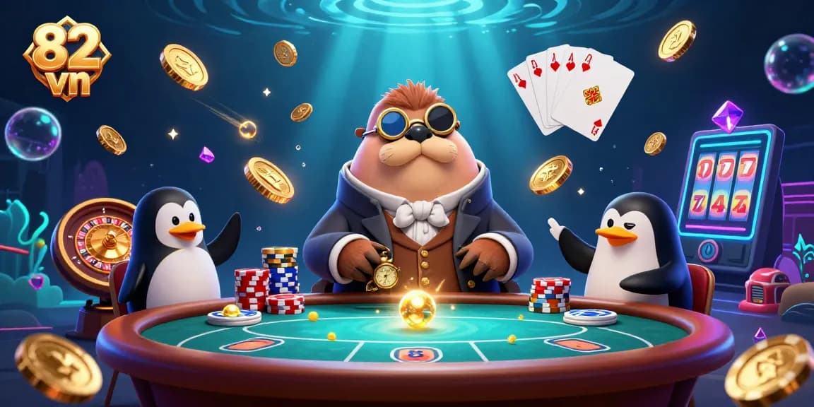 Engage with thrilling games at 82 vn's vibrant casino scene featuring iconic characters and dynamic action.