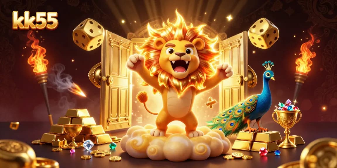 Experience exhilarating gaming at kk55 with a vibrant casino illustration capturing a vibrant atmosphere.
