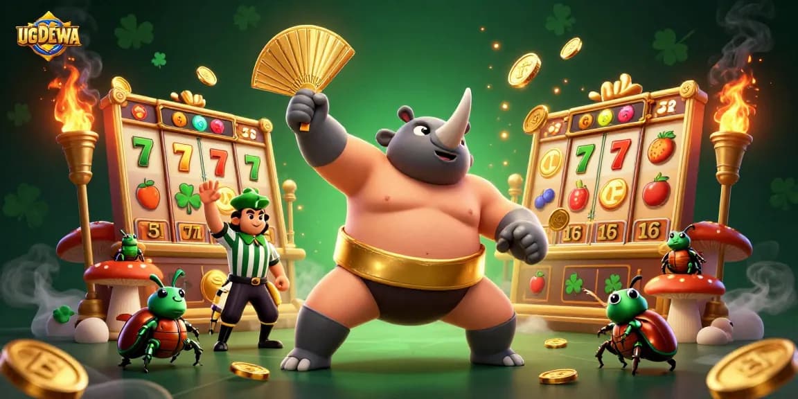 Spin to win with UGDEWA's dynamic slot champions and golden rewards!