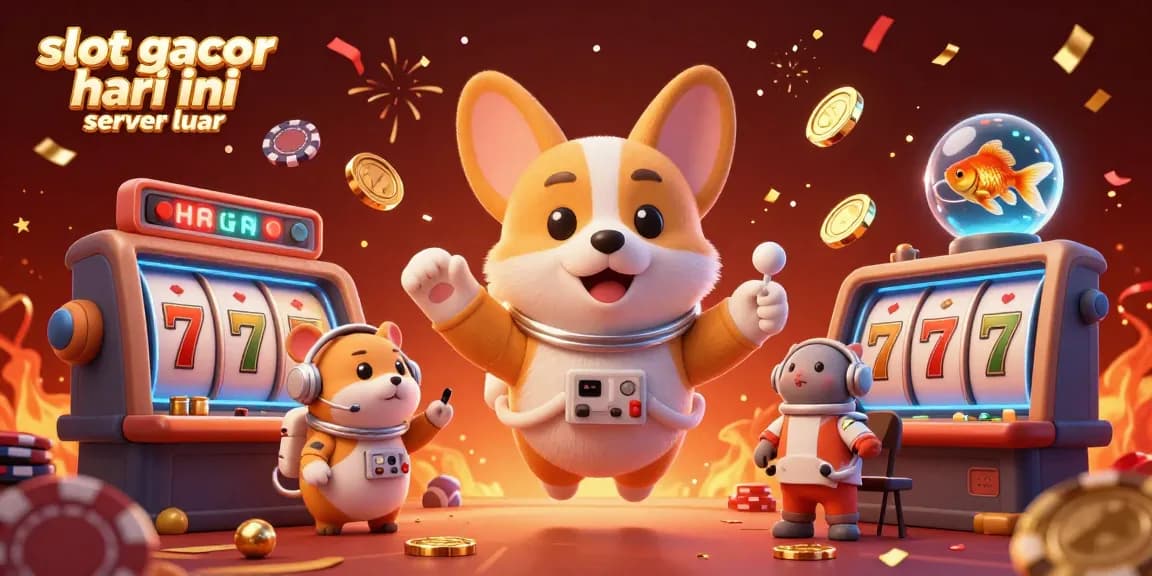 Spin to win with slot gacor hari ini server luar in this vibrant, dynamic casino scene.