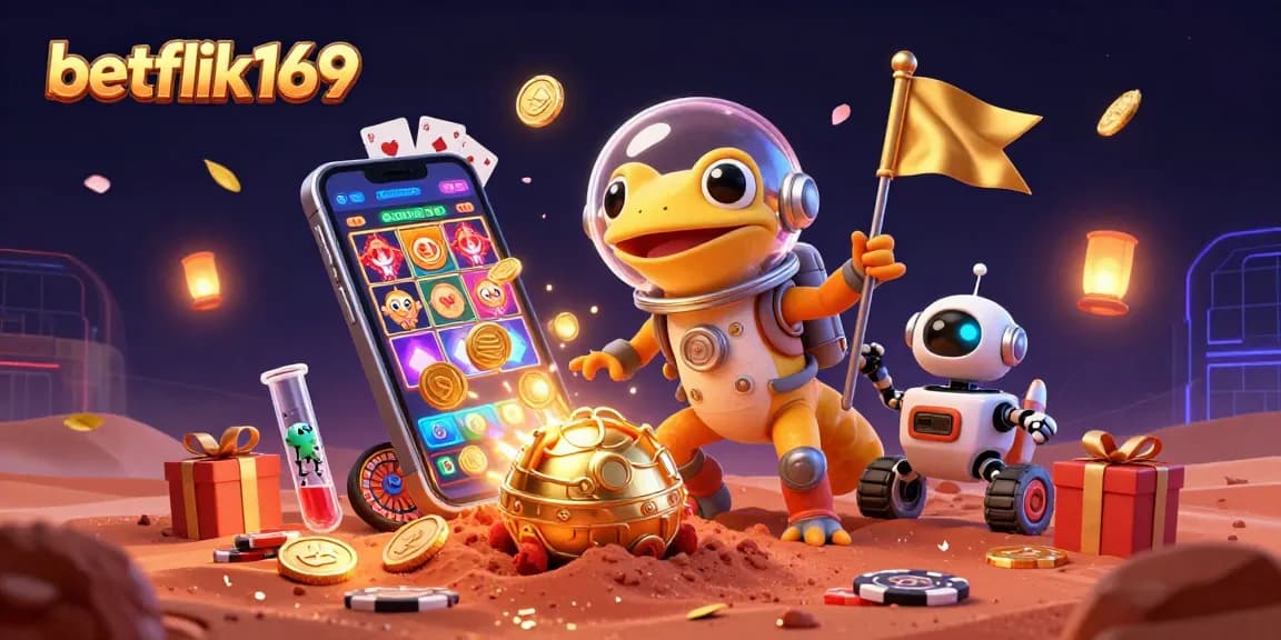 สนุกกับเกมสล็อตออนไลน์ betflik169 ซึ่งมีสัญลักษณ์ฟรุ๊ตและเครื่องหมายโชคดี