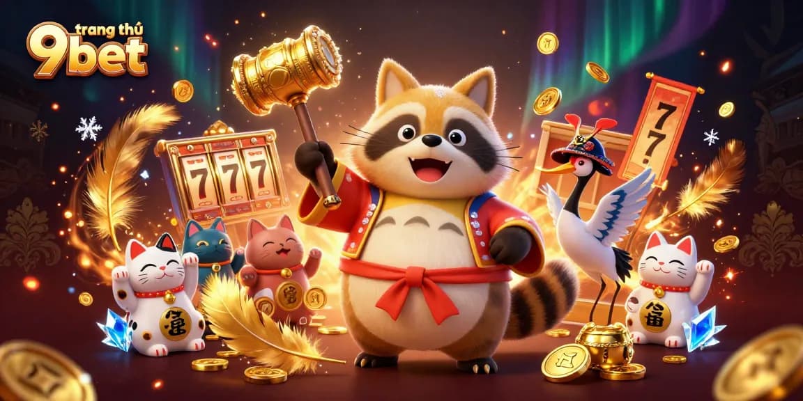 Experience the excitement of trang chủ 9bet with vibrant casino adventures featuring lucky characters.