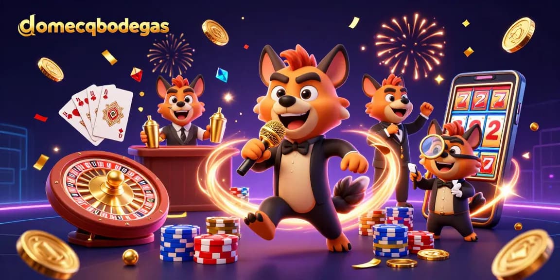 Watch the domecqbodegas hyena comedy casino come alive with lively games and fun!