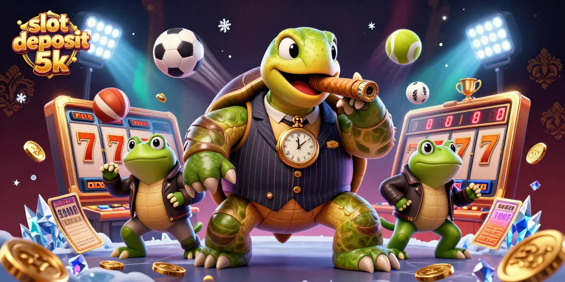 Experience thrilling gameplay with slot deposit 5k showcasing vibrant characters and casino elements.
