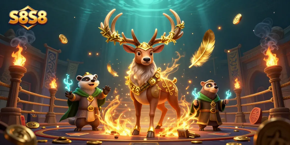 Engage in thrilling S8S8 gameplay with dynamic characters and vibrant casino atmosphere.