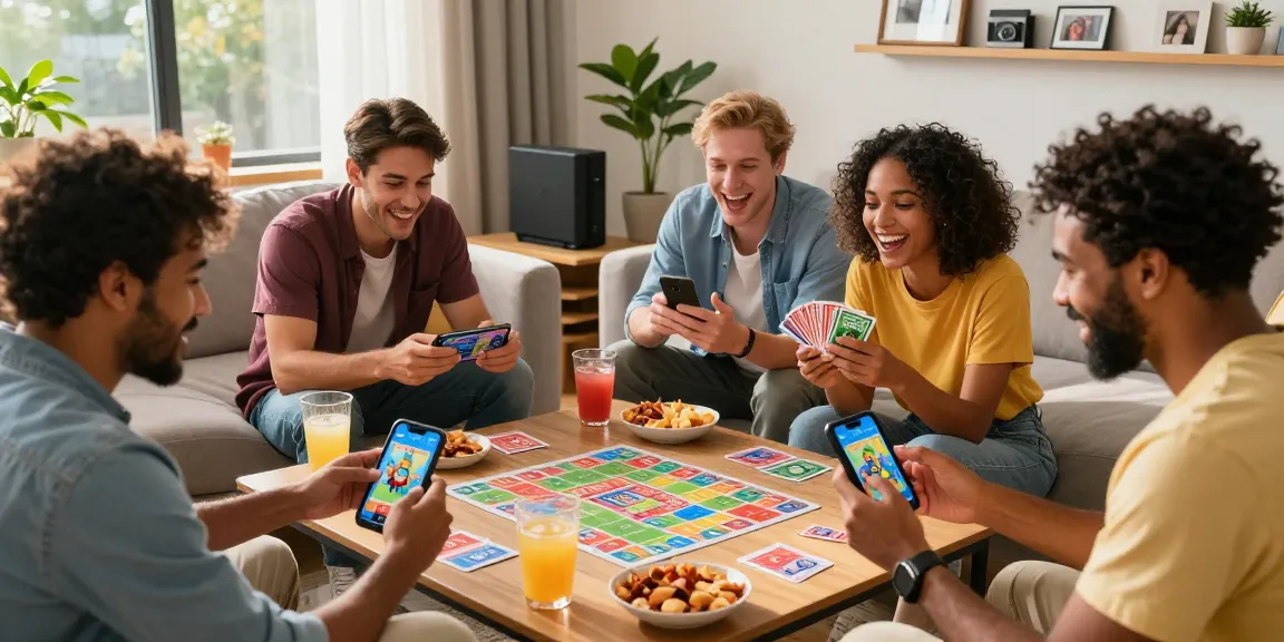 Friends enjoying Card Rummy together; click here to experience the excitement of card gaming.