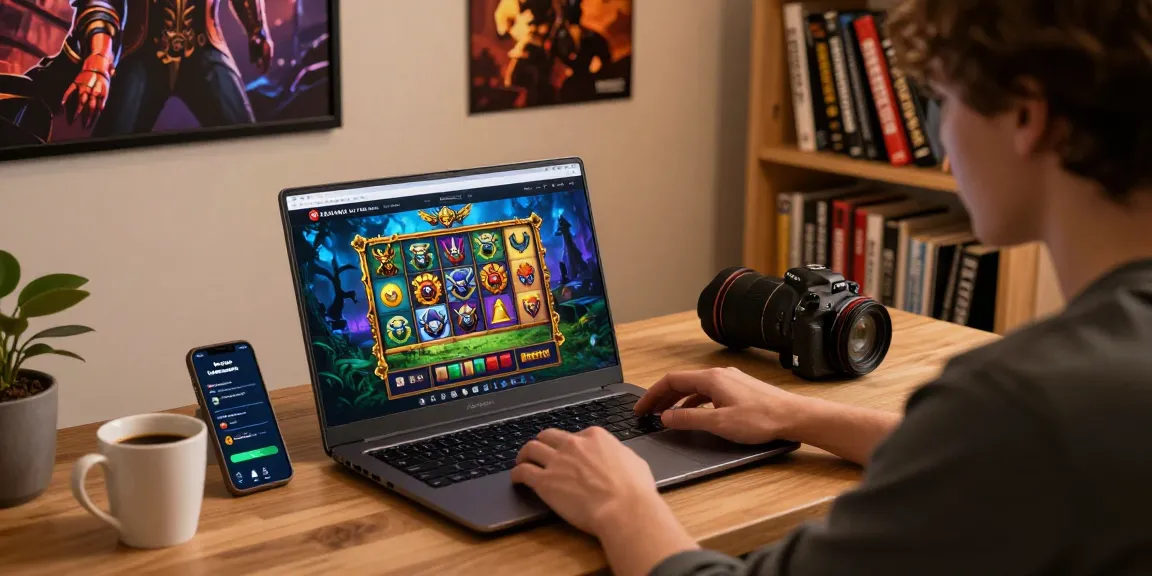 Gorabet güncel giriş ile viking temalı slot oyununu oynayan kullanıcı