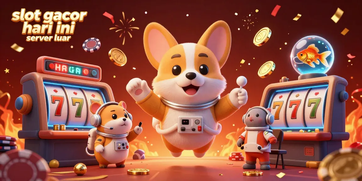 Spin to win with slot gacor hari ini server luar in this vibrant, dynamic casino scene.