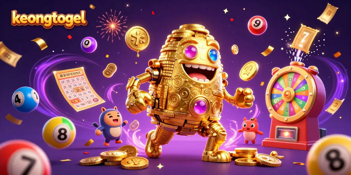 Engage with keongtogel's vibrant casino world featuring a golden golem and exciting gaming elements.