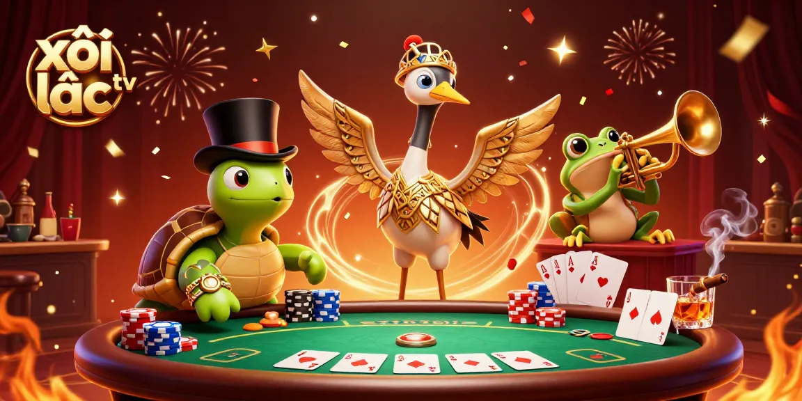 Watch xôi lạc tv livestream exciting poker games with vibrant action and colorful characters.