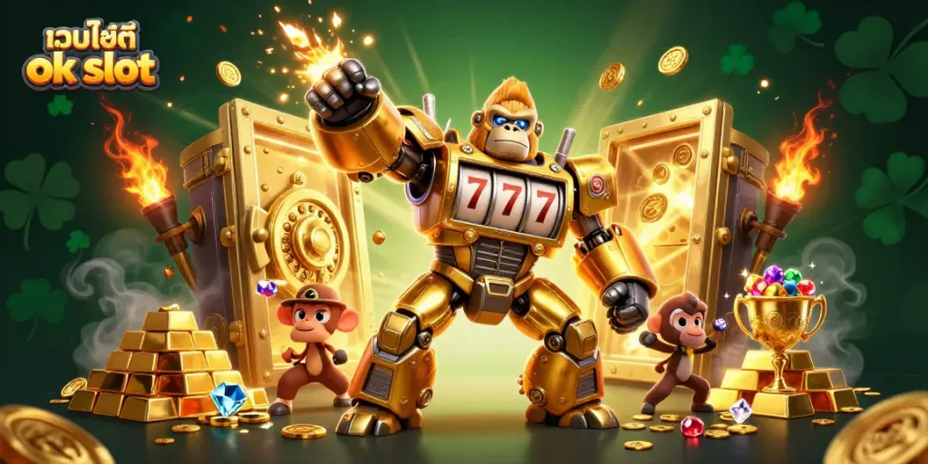 สนุกกับเกมสล็อตออนไลน์ เว็บไซต์ ok slot ด้วยเกมสนุกมากมายและโปรโมชั่นสุดพิเศษ