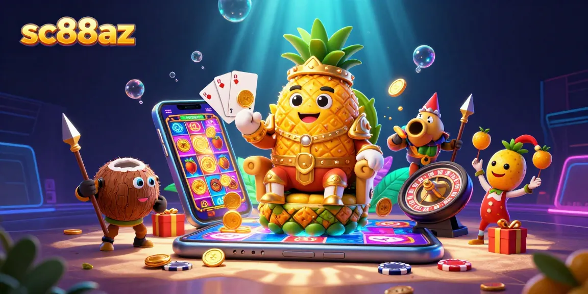 Experience the vibrant world of sc88az, where fun meets fortune in a dynamic casino setting.