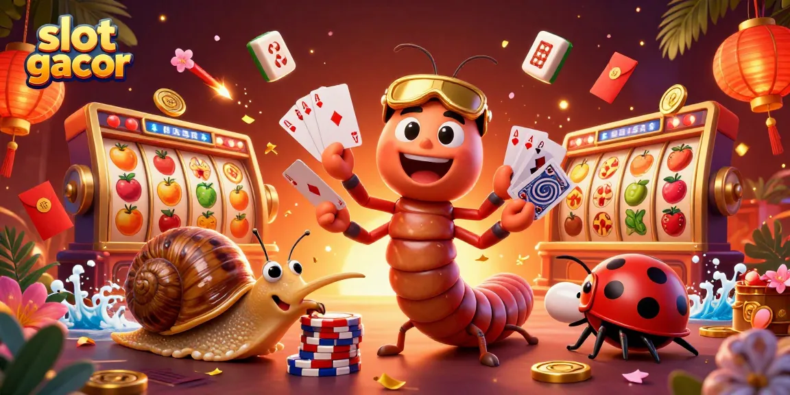 Experience thrilling gameplay with slot gacor featuring colorful fruit symbols and lively characters.