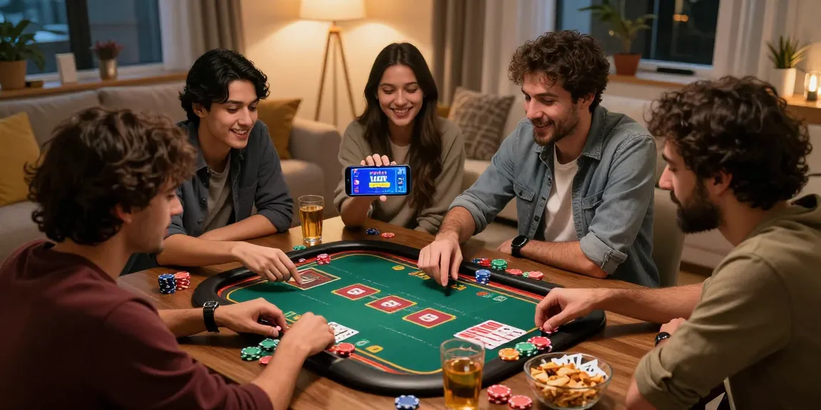 Exciting friends playing 3Patti Loot APK, play now for real-time gaming!