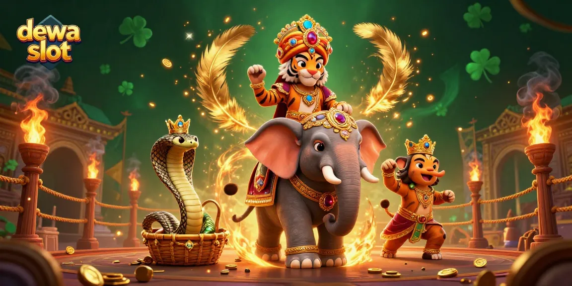 Jelajahi dewa slot dengan gambaran maharaja harimau dan permainan slot menyenangkan yang penuh warna.
