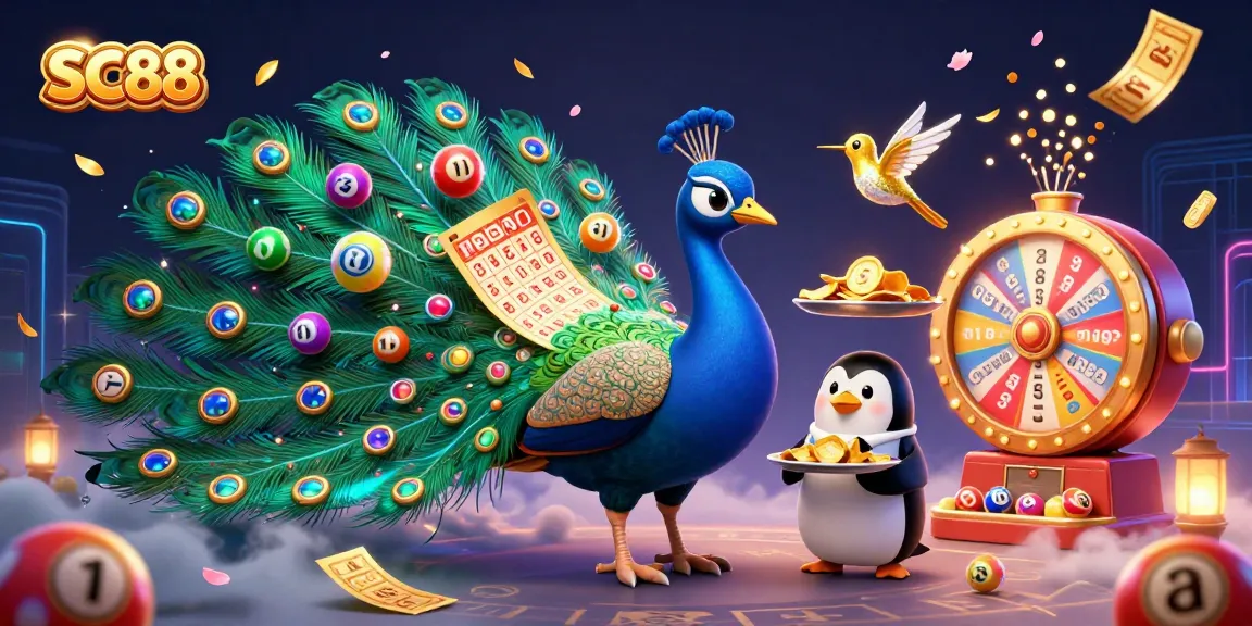 Engage in thrilling gaming experiences at SC88 with vibrant casino elements and dynamic characters.