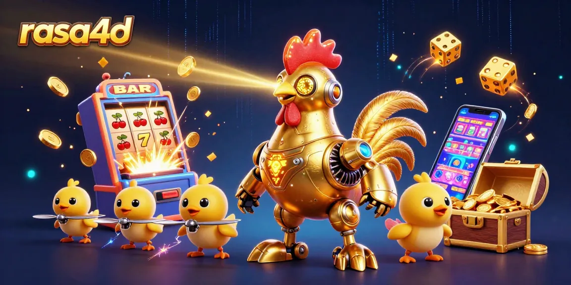 Rasa4D menghadirkan mesin slot 3D dengan jackpot dan efek cahaya yang spektakuler.