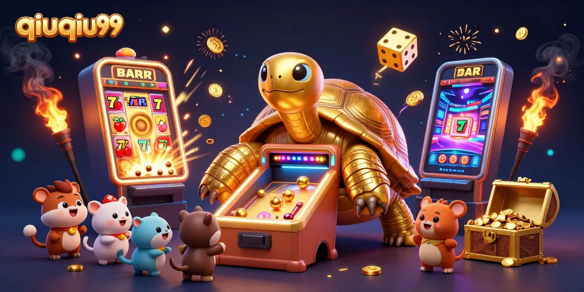 Experience the excitement with QiuQiu99 as golden tortoises bring joy and jackpot wins!