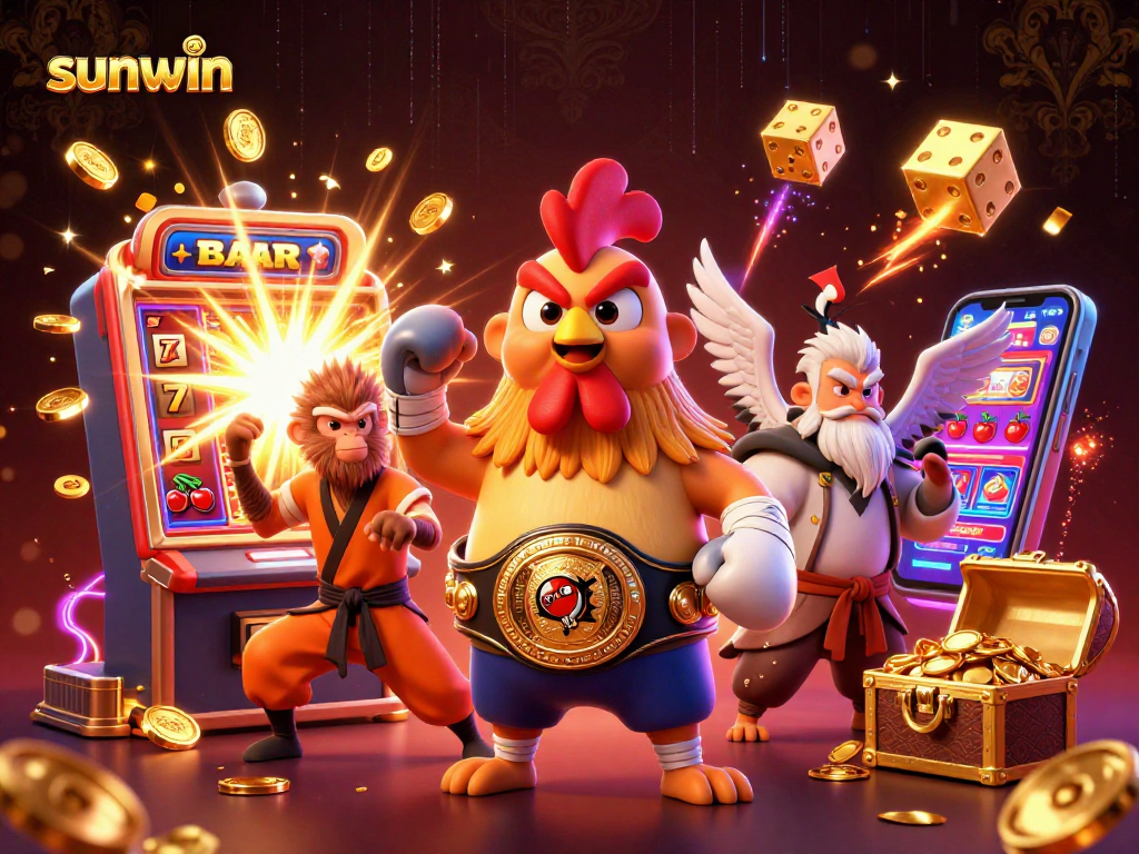 Experience dynamic gaming excitement with sunwin as character-filled slots and jackpots burst forth.