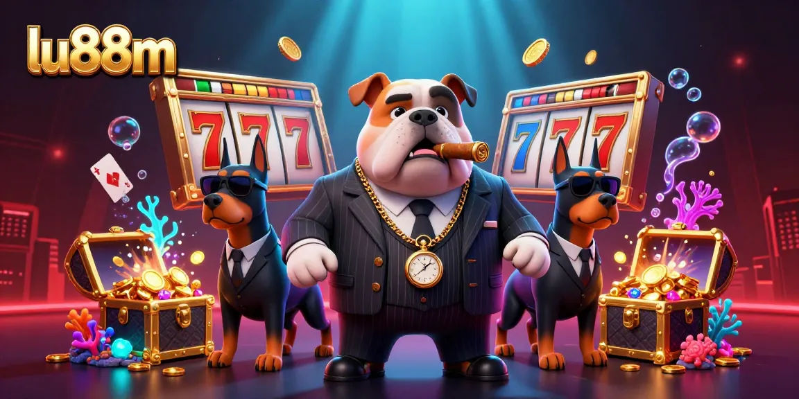 Experience the excitement of lu88m with a dynamic casino scene featuring engaging characters and vibrant game elements.