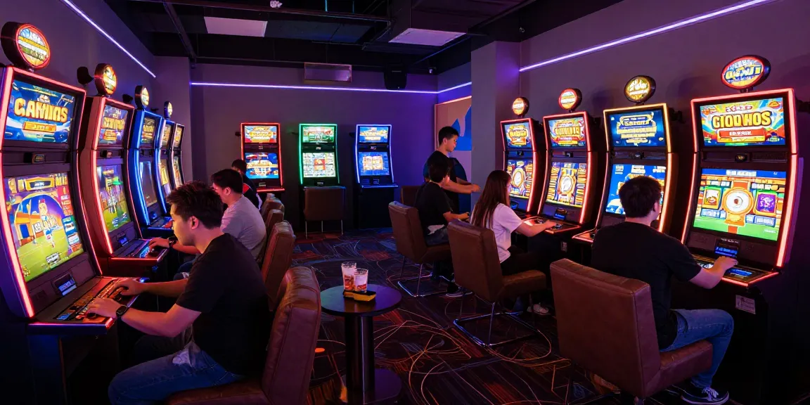 Experience the excitement at oppa86 situs slot premium gaming lounge filled with vibrant games and lively atmosphere.