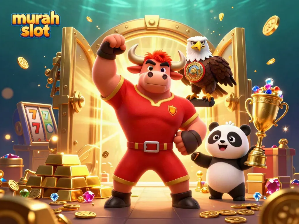 Menangkan jackpot di murah slot dengan karakter kartun 3D bertema kasino yang menarik dan kaya harta.