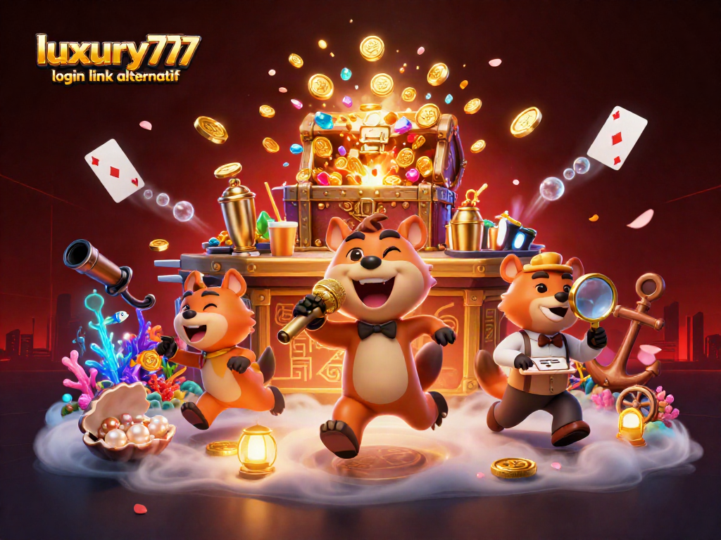Login ke luxury777 dengan alternatif link sambil menikmati suasana kasino komedi yang meriah.