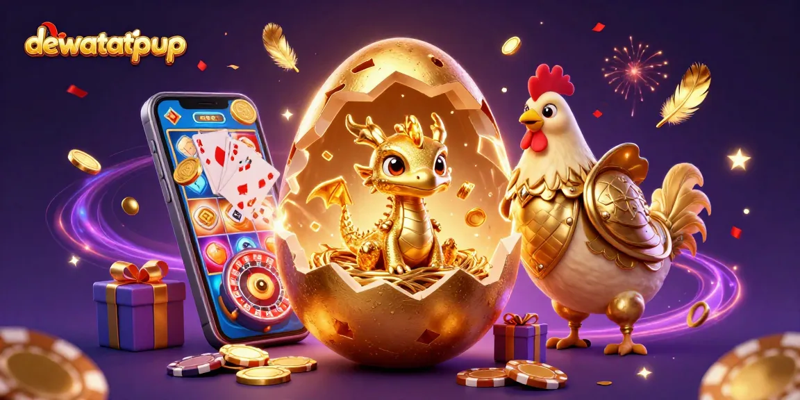 Proses cepat top up game di dewatatopup dengan karakter menarik dan elemen kasino