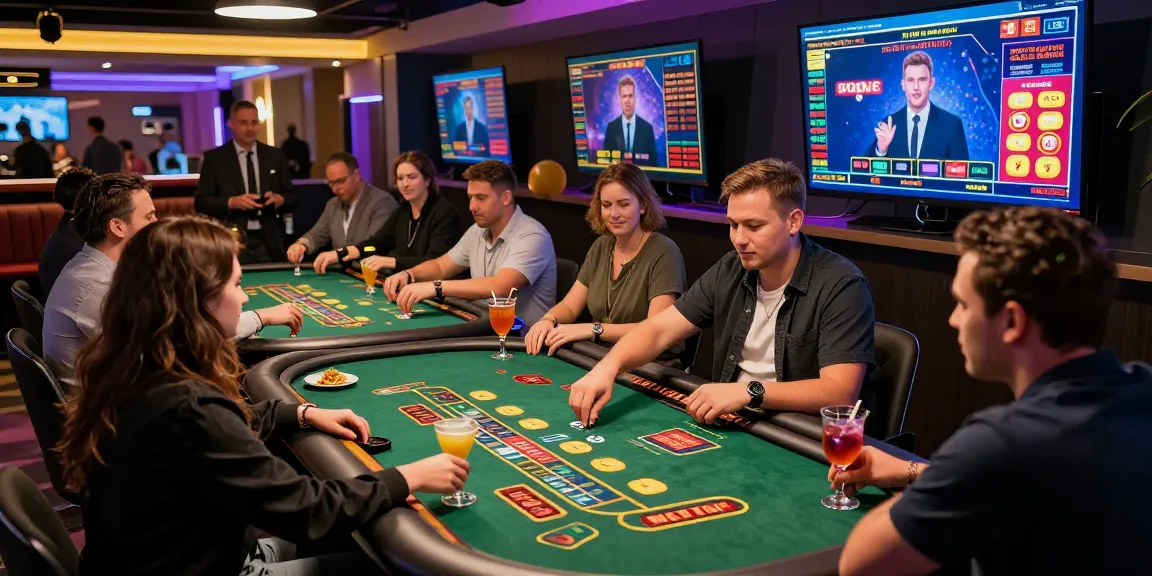Grandbetting online casino scene with players engaged in live games and vibrant graphics.