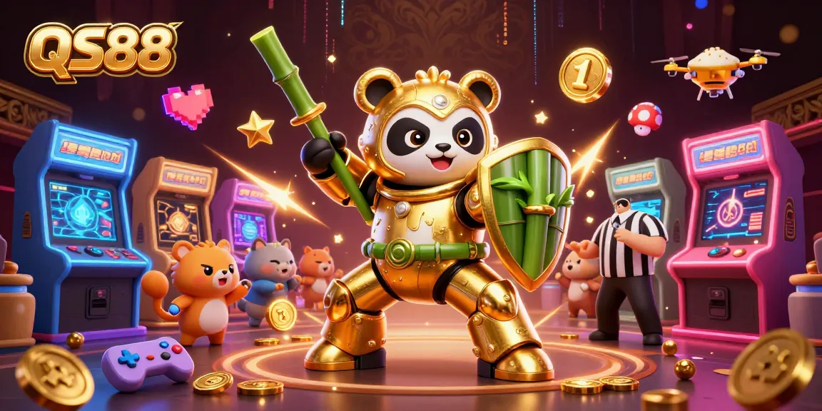 Engage with exciting gameplay at QS88's vibrant online casino filled with electric energy.