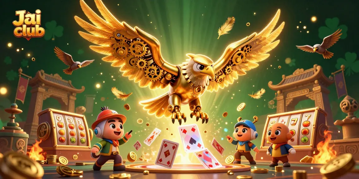 Engage with thrilling Jai club games featuring vivid 3D characters amidst immersive casino elements.